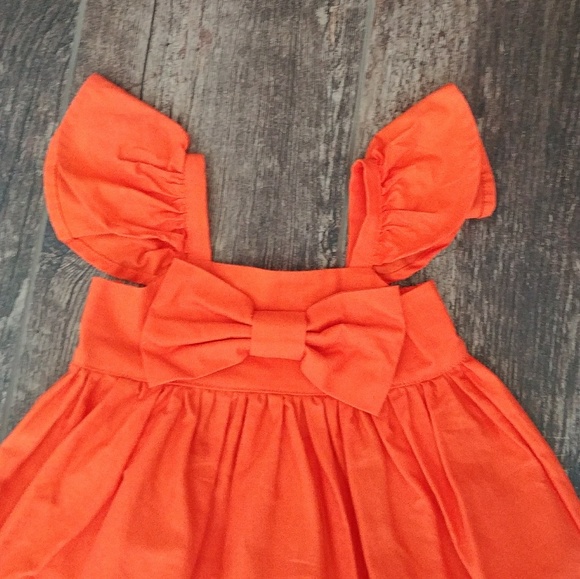 Adorable 🎀Bow Dress w/ Flutter Sleeve 2T - Picture 5 of 8